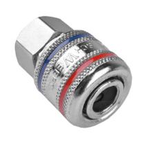 Engate Rápido Pneumático 1/4x Rosca Fêmea 1/4 Bsp