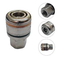 Engate Rápido Rosca 1/4 Femea X 1/4 Para Compressor De Ar