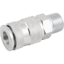 Engate Rápido Rosca Macho 1/4 x 3/8 Com Esferas - Vonder Engate Rápido Rosca Macho 1/4 x 3/8 Com Esferas - Vonder