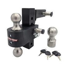 Engate Reboque Ajustável Aluma-Tow com Rebaixamento de 15 cm e Elevação de 17 cm Engate Reboque Ajustável Aluma-Tow com Rebaixamento de 15 cm e Elevação de 17 cm