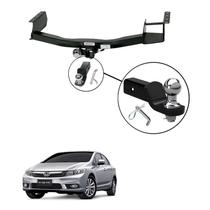 Engate Reboque Civic 2013 2014 Transbike Com Spoiler