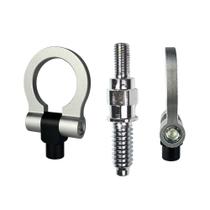 Engate Reboque Esportivo Tow Hook Universal Cinza Veicular