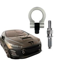 Engate Reboque Esportivo Tow Hook Universal Cinza Veicular
