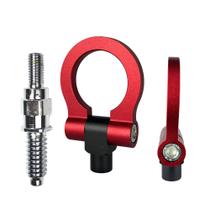 Engate Reboque Esportivo Tow Hook Universal VERMELHO tuning