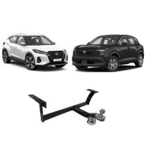 Engate Reforcel Nissan Kicks 2017 a 2025 Reboque Rabicho Protetor 500KG