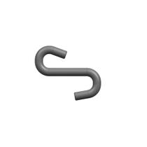 Engate S Da Corrente Zincado 7mm Branco