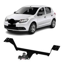 Engate Sandero 2020 2021 2022 2023 Não Precisa Furar com Bola Cromada Tração até 450kg Modelo Fixo Braconi - BRC-IM-219 Engate Sandero 2020 2021 2022 2023 Não Precisa Furar com Bola Cromada Tração até 450kg Modelo Fixo Braconi - BRC-IM-219