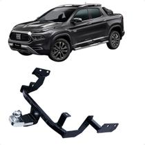 Engate Toro 2.0 TD 4x4 2022 em diante Com tanque Arla 32 Cromado Braconi - BRC-FT-58 Engate Toro 2.0 TD 4x4 2022 em diante Com tanque Arla 32 Cromado Braconi - BRC-FT-58