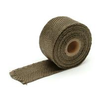 Engenharia de design de envoltório térmico de exaustão de 5 cm x 4,5 m de titânio