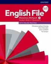 English file - elementary - student's book a + workbook a with online practice - fourth edition