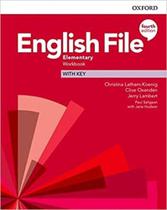 English file elementary workbook with key 4 ed