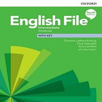 English file intermediate workbook with key 4 ed