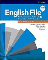 English file pre-intermediate b - student's book/ workbook - multi-pack b - fourth edition