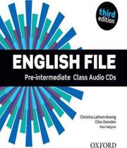 English File Pre-intermediate - Class Audio Cds (Pack Of 5) - Third Edition