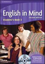 English in mind 3 - student's book - with dvd-rom - second edition - CAMBRIDGE UNIVERSITY PRESS DO BRASIL