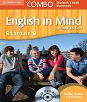 English in mind - starter b - combo student´s book / workbook with dvd-rom - 02 ed - CAMBRIDGE