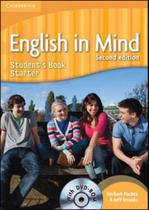 English in mind starter - student's book with dvd-rom - second edition - CAMBRIDGE UNIVERSITY PRESS DO BRASIL***