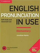 English pronunciation in use elementary book with answers and audio - 2nd ed - CAMBRIDGE UNIVERSITY