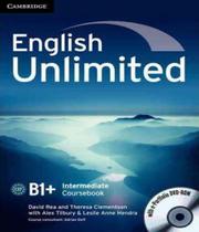 English unlimited b intermediate coursebook with eportfolio dvdrom
