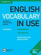 English vocabulary in use - advanced - book with answers and enhanced ebook - third edition