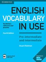 English vocabulary in use - pre-intermediate and intermediate - book with answers and enhanced ebook English vocabulary in use - pre-intermediate and intermediate - book with answers and enhanced ebook