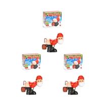 Engraçado Lançador De Bolhas Do Papai Noel Com Música E Luz, Presente De Natal, Enfeites 1-5PCS Engraçado Lançador De Bolhas Do Papai Noel Com Música E Luz, Presente De Natal, Enfeites 1-5PCS