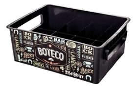 Engradado Happy Hour Garrafa Cerveja 300ml Plasutil Organiza - NoBrand