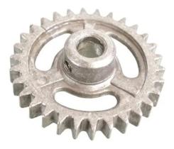 Engrenagem Alumínio 76x24mm c/30 Dentes Furo 1/2 frangueira