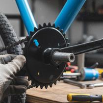 Engrenagem Coroa 32 Dentes P/ Bicicleta Pedivela Monobloco Engrenagem Coroa 32 Dentes P/ Bicicleta Pedivela Monobloco