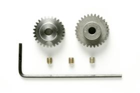Engrenagem de pinhão TAMIYA DF 03RA Steel 27/29T M0.5 para chassi