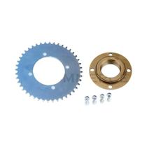 Engrenagem De Roda Traseira Para Scooter Elétrico 4 Bolt T8F 44T 54T Com Adaptador De Corrente E