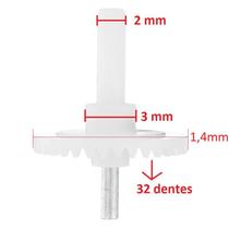Engrenagem Drone Eachine E58 Duomingo X12 XPRO Eixo 1 Unidade