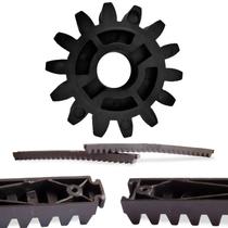 Engrenagem Externa 14 Dentes Nylon Slider + 18 Gomos 30cm Reposição para Cremalheira RCG