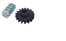 Engrenagem Nylon E Rosca Sem Fim Para Motor Grill Giratório Engrenagem Nylon E Rosca Sem Fim Para Motor Grill Giratório