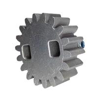 Engrenagem z18 aluminio jateada mod. 4 motor deslizante industrial ppa