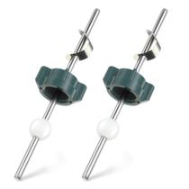 Enhon Kit com 2 Conjuntos de Peça Central para Válvula de Pia Cromado Enhon Kit com 2 Conjuntos de Peça Central para Válvula de Pia Cromado