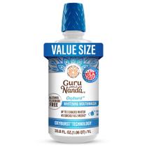 Enjuague Bucal Blanqueador de Dientes GuruNanda Oxyburst 1L con 7 Aceites Esenciales
