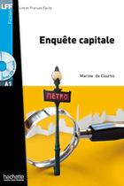 Enquete capitale + cd audio - lff a1 - HACHETTE