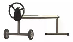 ENROLADOR CAPA TÉRMICA AÇO INOX E TUBO DE ALUMINIO 7,2m - SODRAMAR