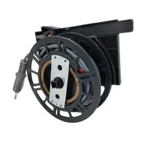 Enrolador com Cabo Elétrico 2M 10A 2x0,75mm Compatível com Aspirador WAP Ambiance Plus