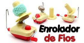 Enrolador De Lã Enrolar Fios Linhas Trico Croche Re-02