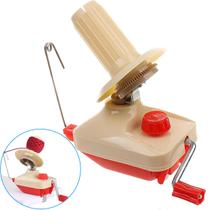 Enrolador Linha Lã Fio Tricô Crochê Rebobinador Novelo