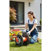 Enrolador Mangueira Robusto com Braços Metálicos 55m