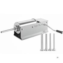Ensacadeira Bja-3 Litros Aço Inox Canhão Linguiça Horizontal
