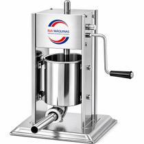 Ensacadeira Bja 7 Litros Aço Inox Canhão Linguiça Vertical