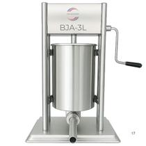 Ensacadeira Canhão Linguiça Manual Aço Inox 3kg- Marca Bja