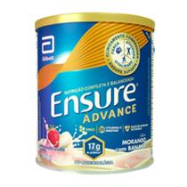 Ensure Advance Sabor Morango E Banana 400g Abbott Vitaminas