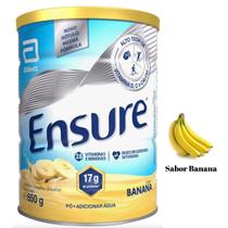 Ensure Banana 850g suplemento idoso e senior Abbott