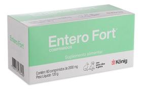 Entero Fort 2000mg 60 Comprimidos Para Cães E Gatos - Konig Entero Fort 2000mg 60 Comprimidos Para Cães E Gatos - Konig