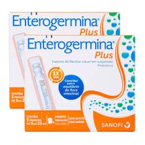 Enterogermina Plus com 5 Frascos de 5ml cada Kit com duas unidades